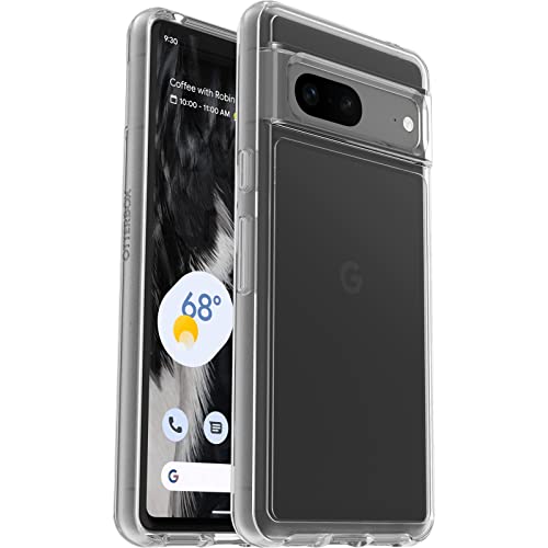 OtterBox Symmetry Clear Hülle für Google Pixel 7, sturzsicher, schützende Hülle, 3x getestet nach Militärstandard, Transparent von OtterBox