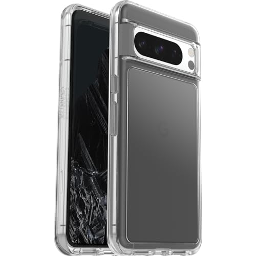 OtterBox Symmetry Clear Hülle für Google Pixel 8 Pro, sturzsicher, schützende Hülle, 3x getestet nach Militärstandard, Transparent von OtterBox