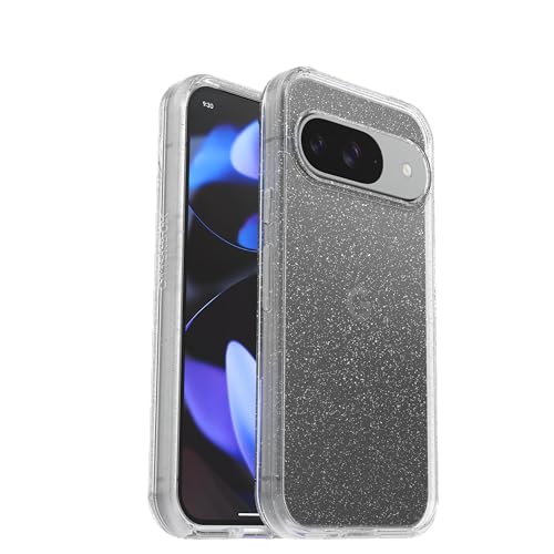 OtterBox Symmetry Clear Hülle für Google Pixel 9 / Pixel 9 Pro, sturzsicher, schützende dünne Hülle, 3X getestet nach Militärstandard, Stardust/Transparent OtterBox Symmetry Clear Hülle für Google Pixel 9 / Pixel 9 Pro, sturzsicher, schützende dünne Hülle, 3X getestet nach Militärstandard, Stardust/Transparent von OtterBox