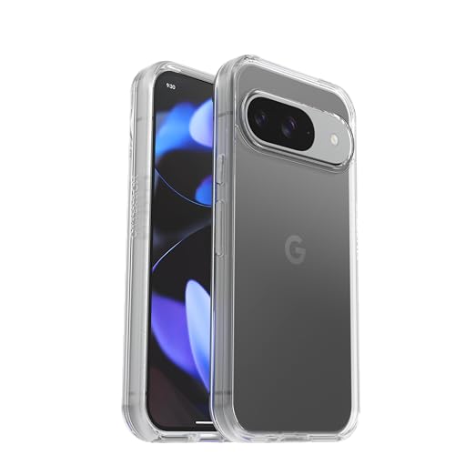 OtterBox Symmetry Clear Hülle für Google Pixel 9 / Pixel 9 Pro, sturzsicher, schützende dünne Hülle, 3X getestet nach Militärstandard, Transparent OtterBox Symmetry Clear Hülle für Google Pixel 9 / Pixel 9 Pro, sturzsicher, schützende dünne Hülle, 3X getestet nach Militärstandard, Transparent von OtterBox