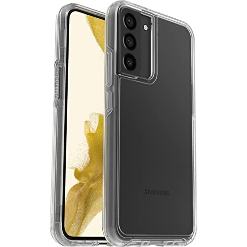 OtterBox Symmetry Clear Hülle für Samsung Galaxy S22+, sturzsicher, schützende Hülle, 3x getestet nach Militärstandard, antimikrobiell, Transparent von OtterBox