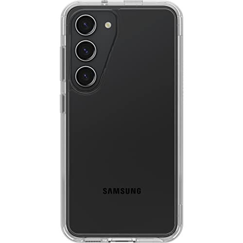 OtterBox Symmetry Clear Hülle für Samsung Galaxy S23, sturzsicher, schützende Hülle, 3X getestet nach Militärstandard, antimikrobiell, Transparent, Keine Einzelhandelsverpackung OtterBox Symmetry Clear Hülle für Samsung Galaxy S23, sturzsicher, schützende Hülle, 3X getestet nach Militärstandard, antimikrobiell, Transparent, Keine Einzelhandelsverpackung von OtterBox