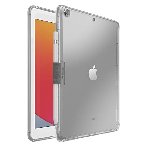 OtterBox Symmetry Clear Hülle für iPad 10,2" (7. gen 2019 / 8. gen 2020 / 9. gen 2021), stoßfeste und sturzsichere Schutzhülle, nach Militärstandard getestet,Transparant,Keine Einzelhandelsverpackung von OtterBox