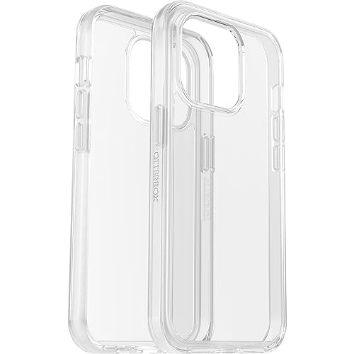 OtterBox Symmetry Clear Hülle für iPhone 14 Pro, sturzsicher, schützende Hülle, 3X getestet nach Militärstandard, antimikrobiell, Transparent, Keine Einzelhandelsverpackung OtterBox Symmetry Clear Hülle für iPhone 14 Pro, sturzsicher, schützende Hülle, 3X getestet nach Militärstandard, antimikrobiell, Transparent, Keine Einzelhandelsverpackung von OtterBox