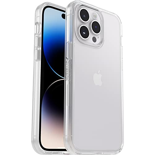 OtterBox Symmetry Clear Hülle für iPhone 14 Pro Max, sturzsicher, schützende Hülle, 3X getestet nach Militärstandard, antimikrobiell, Transparent OtterBox Symmetry Clear Hülle für iPhone 14 Pro Max, sturzsicher, schützende Hülle, 3X getestet nach Militärstandard, antimikrobiell, Transparent von OtterBox
