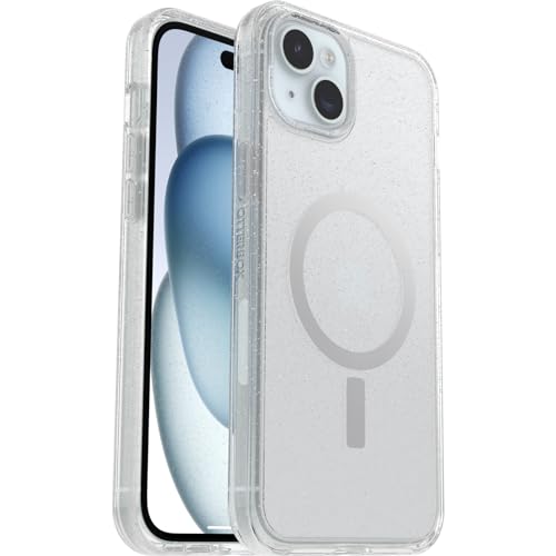 OtterBox Symmetry Clear für MagSafe transparente Hülle für iPhone 15 Plus/iPhone 14 Plus, stoßfest, sturzsicher, schützende Hülle, 3X getestet nach Militärstandard, Stardust OtterBox Symmetry Clear für MagSafe transparente Hülle für iPhone 15 Plus/iPhone 14 Plus, stoßfest, sturzsicher, schützende Hülle, 3X getestet nach Militärstandard, Stardust von OtterBox