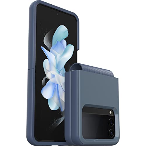OtterBox Symmetry Flex Hülle für Samsung Galaxy Z Flip4, stoßfest, sturzsicher, Elegante und Zweiteilige schützende Hülle, 3X getestet nach Militärstandard, für Faltbare Handys, Blau von OtterBox