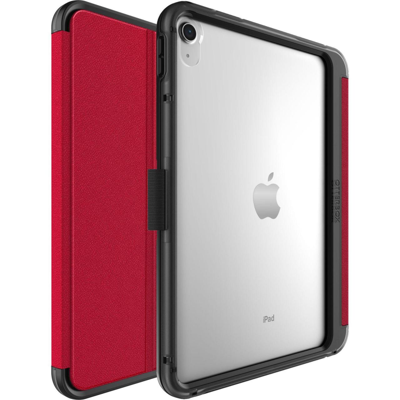 OtterBox Symmetry Folio für das Apple iPad der 10. Generation in Rot, 10.9" (... von OtterBox