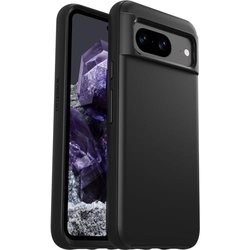 OtterBox Symmetry Hülle für Google Pixel 8, sturzsicher, schützende dünne Hülle, 3X getestet nach Militärstandard, Schwarz, Keine Einzelhandelsverpackung OtterBox Symmetry Hülle für Google Pixel 8, sturzsicher, schützende dünne Hülle, 3X getestet nach Militärstandard, Schwarz, Keine Einzelhandelsverpackung von OtterBox