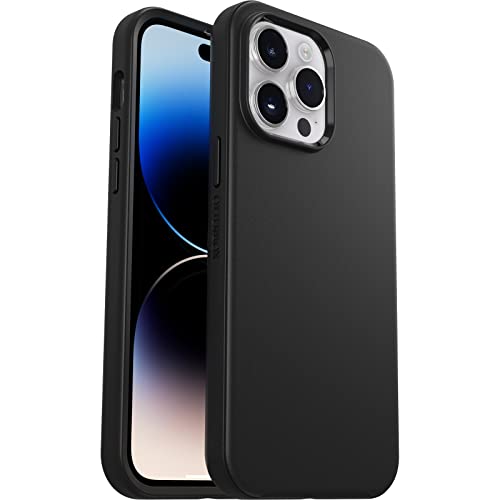 OtterBox Symmetry Hülle für iPhone 14 Pro Max, sturzsicher, schützende dünne Hülle, 3X getestet nach Militärstandard, antimikrobieller Schutz, Schwarz OtterBox Symmetry Hülle für iPhone 14 Pro Max, sturzsicher, schützende dünne Hülle, 3X getestet nach Militärstandard, antimikrobieller Schutz, Schwarz von OtterBox