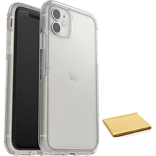 OtterBox Symmetry Schutzhülle für iPhone 11 und iPhone XR (nur für iPhone XR, mit Reinigungstuch, keine Einzelhandelsverpackung, Stardust) von OtterBox