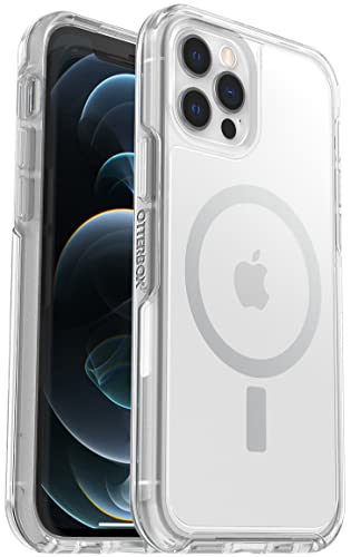 OtterBox Symmetry Schutzhülle mit MagSafe für iPhone 12 & iPhone 12 PRO (nur), keine Einzelhandelsverpackung, transparent von OtterBox