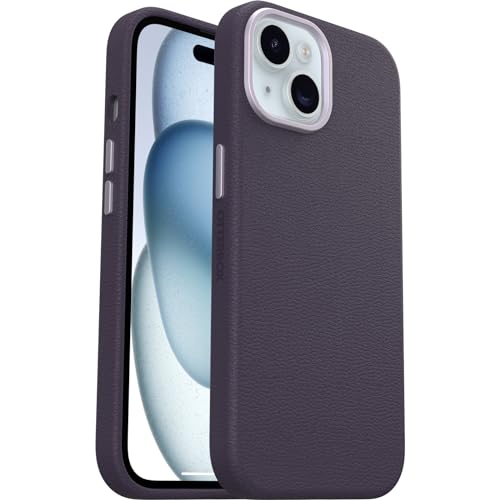 Otterbox Symmetry Series Cactus Leather MagSafe Hülle für iPhone 15, stoßfest, sturzsicher, dünne Schutzhülle, 3X mehr Stürze als nach Militärstandard, Lila Otterbox Symmetry Series Cactus Leather MagSafe Hülle für iPhone 15, stoßfest, sturzsicher, dünne Schutzhülle, 3X mehr Stürze als nach Militärstandard, Lila von Otterbox
