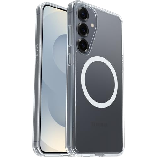 OtterBox Symmetry Series Clear transparente Hülle mit Magneten für Samsung Galaxy S25+, stoßfest, sturzsicher, schützende Hülle, 3X getestet nach Militärstandard, Transparent von OtterBox