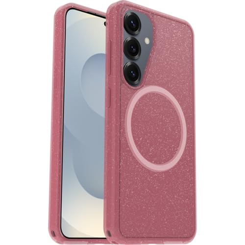 OtterBox Symmetry Series Clear transparente Hülle mit Magneten für Samsung Galaxy S25, stoßfest, sturzsicher, schützende Hülle, 3X getestet nach Militärstandard, Rosa OtterBox Symmetry Series Clear transparente Hülle mit Magneten für Samsung Galaxy S25, stoßfest, sturzsicher, schützende Hülle, 3X getestet nach Militärstandard, Rosa von OtterBox