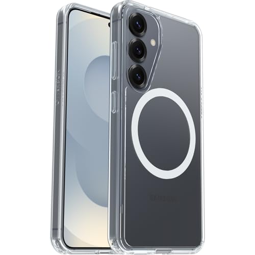 OtterBox Symmetry Series Clear transparente Hülle mit Magneten für Samsung Galaxy S25, stoßfest, sturzsicher, schützende Hülle, 3X getestet nach Militärstandard, Transparent OtterBox Symmetry Series Clear transparente Hülle mit Magneten für Samsung Galaxy S25, stoßfest, sturzsicher, schützende Hülle, 3X getestet nach Militärstandard, Transparent von OtterBox