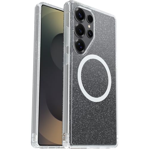 OtterBox Symmetry Series Clear transparente Hülle mit Magneten für Samsung Galaxy S25 Ultra, stoßfest, sturzsicher, schützende Hülle, 3X getestet nach Militärstandard, Stardust OtterBox Symmetry Series Clear transparente Hülle mit Magneten für Samsung Galaxy S25 Ultra, stoßfest, sturzsicher, schützende Hülle, 3X getestet nach Militärstandard, Stardust von OtterBox