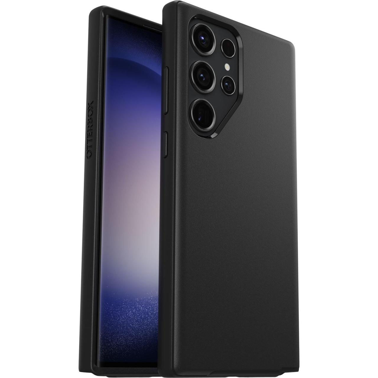 OtterBox Symmetry Series Schutzhülle für Samsung Galaxy S23 Ultra (Schwarz) von OtterBox