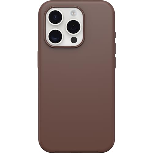 OtterBox Symmetry Series Schutzhülle für iPhone 15 Pro, Schokoriegel, rastet auf MagSafe EIN, Ultra-schlank, erhöhte Kanten schützen Kamera und Bildschirm von OtterBox