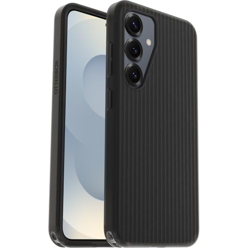 OtterBox Symmetry Series Soft Touch Hülle für Samsung Galaxy S25, stoßfest, sturzsicher, dünne Schutzhülle, 3X mehr Stürze als nach Militärstandard, Schwarz von OtterBox