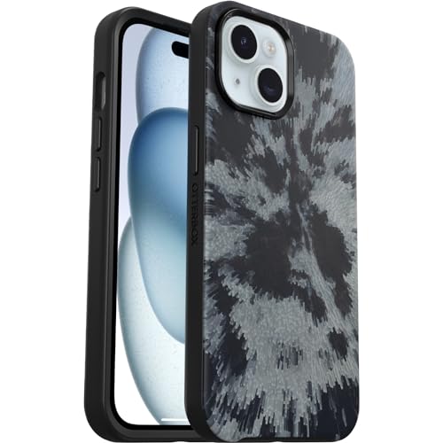 OtterBox Symmetry MagSafe Hülle für iPhone 16e, 15, 14, 13, stoßfest, sturzsicher, schützende Hülle, 3X getestet nach Militärstandard, Schwarz, Grau OtterBox Symmetry MagSafe Hülle für iPhone 16e, 15, 14, 13, stoßfest, sturzsicher, schützende Hülle, 3X getestet nach Militärstandard, Schwarz, Grau von OtterBox