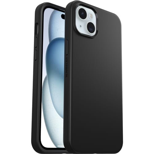 OtterBox Symmetry für MagSafe Hülle für iPhone 15 Plus/iPhone 14 Plus, stoßfest, sturzsicher, schützende dünne Hülle, 3X getestet nach Militärstandard, Schwarz OtterBox Symmetry für MagSafe Hülle für iPhone 15 Plus/iPhone 14 Plus, stoßfest, sturzsicher, schützende dünne Hülle, 3X getestet nach Militärstandard, Schwarz von OtterBox