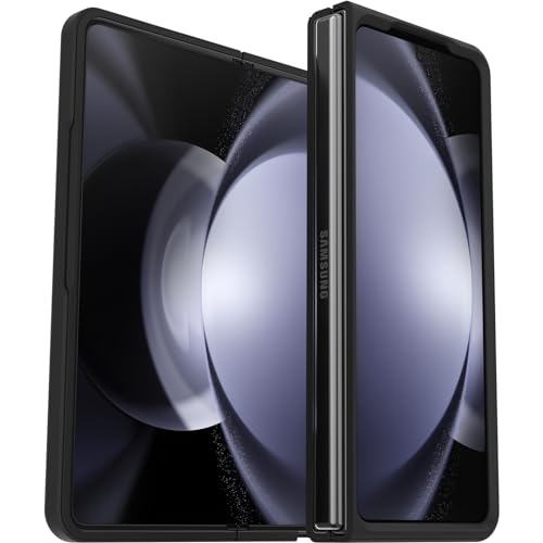 OtterBox Thin Flex Hülle für Samsung Galaxy Z Fold5, stoßfest, sturzsicher, dünne Zweiteilige schützende Hülle, Getestet nach Militärstandard, für Faltbare Handys, Schwarz von OtterBox