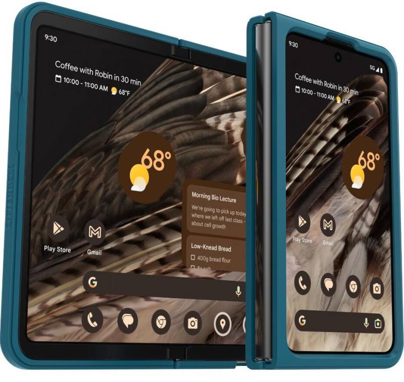 OtterBox Thin Flex Series für das Google Pixel Fold - Clear/Blue von OtterBox