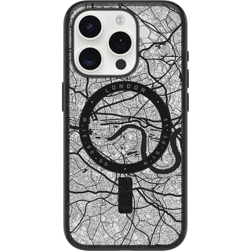 OtterBox Clear Case Serie mit MagSafe für iPhone 15 Pro, stoßfest, sturzsicher, Ultra-dünn, schützende dünne Hülle, 3X getestet nach Militärstandard, London OtterBox Clear Case Serie mit MagSafe für iPhone 15 Pro, stoßfest, sturzsicher, Ultra-dünn, schützende dünne Hülle, 3X getestet nach Militärstandard, London von OtterBox
