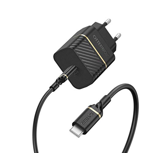 OtterBox EU USB-C Netzteil 20W PD + Performance USB C-C 1m Kabel, Schnelllade-Set, Schwarz OtterBox EU USB-C Netzteil 20W PD + Performance USB C-C 1m Kabel, Schnelllade-Set, Schwarz von OtterBox