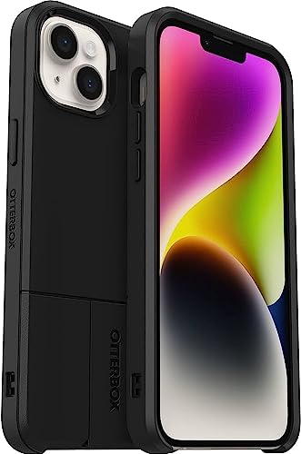 OtterBox Schutzhülle für iPhone 16e, 15, 14 und 13 Universe Serie, Schwarz, modulares Zubehör, ultradünn, erhöhte Kanten schützen Kamera und Bildschirm (Lieferung in Polybeutel) von OtterBox