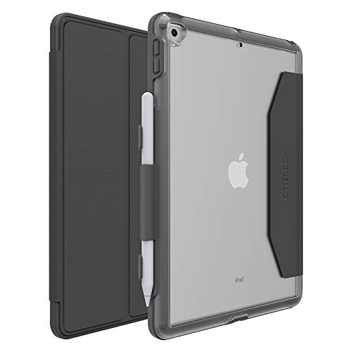 OtterBox UnlimitED Folio Hülle für iPad 10,2" (7. gen 2019/8. gen 2020/9. gen 2021), sturzsichere Folio-Schutzhülle mit Displayschutz, nach Militärstandard getestet,Grau,Keine Einzelhandelsverpackung von OtterBox