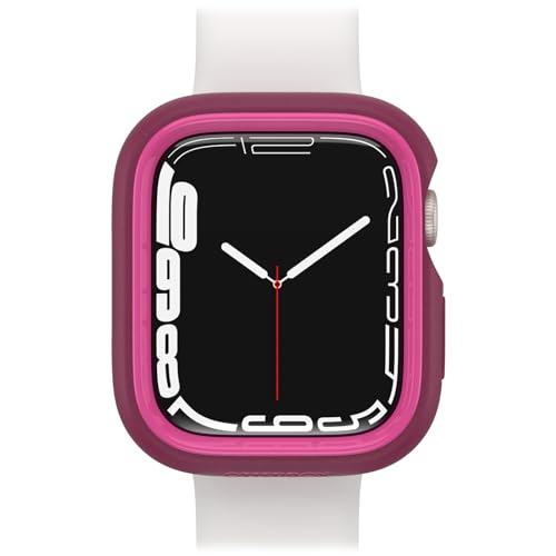 OtterBox Watch Bumper für Apple Watch Series 9/8/7-45mm, stoßfest, sturzsicher, Sleek Protective Hülle für Apple Watch, Schutz für Display und Kanten, Pink von OtterBox