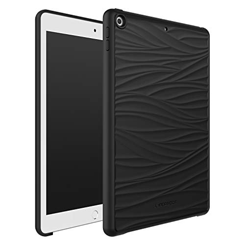 OtterBox für Apple iPad 10,2' (7. gen 2019 / 8. gen 2020 / 9. gen 2021), Sturzgeschützte Schutzhülle hergestellt aus recyceltem Ozeanplastik, Wake Serie, Schwarz - Keine Einzelhandelsverpackung von OtterBox