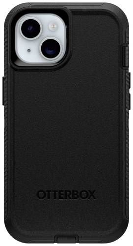 Otterbox Defender Backcover Apple iPhone 13, iPhone 14, iPhone 15 Schwarz MagSafe kompatibel, Standf von OtterBox