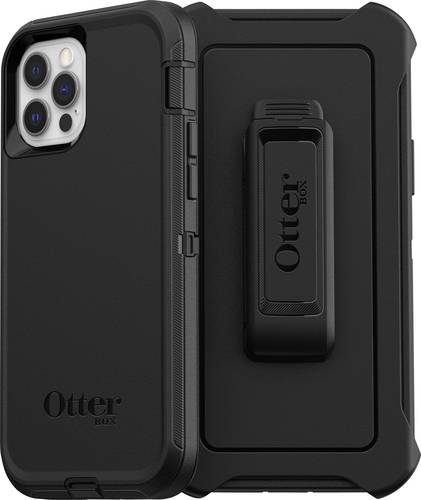 Otterbox Defender - ProPack BULK Backcover Apple iPhone 12, iPhone 12 Pro Schwarz Induktives Laden, Otterbox Defender - ProPack BULK Backcover Apple iPhone 12, iPhone 12 Pro Schwarz Induktives Laden, von OtterBox