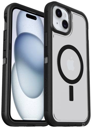 Otterbox Defender XT Backcover Apple iPhone 15 Plus, iPhone 14 Plus Transparent, Schwarz MagSafe kom von OtterBox
