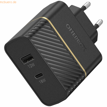 Otterbox OtterBox EU Wall Charger 30W - USB-C 18W + USB-A 12W USB-PD Otterbox OtterBox EU Wall Charger 30W - USB-C 18W + USB-A 12W USB-PD von OtterBox