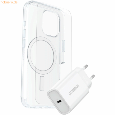 Otterbox OtterBox KIT Apple iPhone 16 Case/Glass/Charger 30W white Otterbox OtterBox KIT Apple iPhone 16 Case/Glass/Charger 30W white von OtterBox