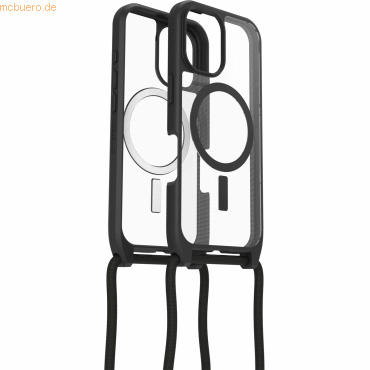 Otterbox OtterBox React Necklace MagSafe Apple iPhone 16 - clear/black Otterbox OtterBox React Necklace MagSafe Apple iPhone 16 - clear/black von OtterBox