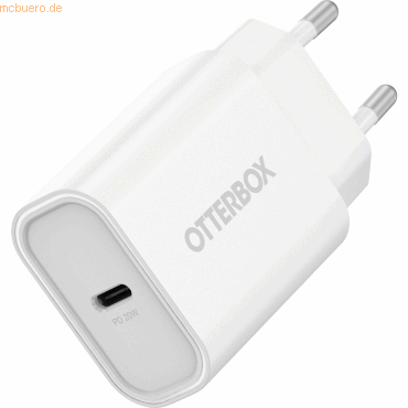 Otterbox OtterBox Standard EU Wall Charger 20W USB-C USB-PD White Otterbox OtterBox Standard EU Wall Charger 20W USB-C USB-PD White von OtterBox