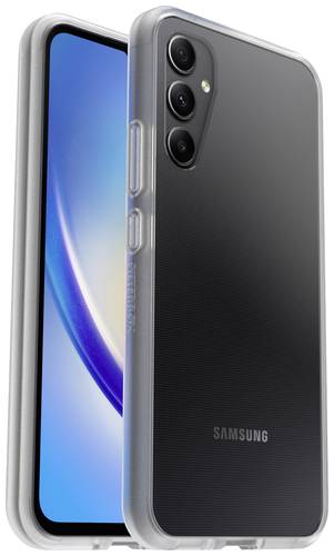Otterbox React + Trusted Glass Backcover Samsung Galaxy A34 5G Transparent Induktives Laden, Stoßfe von OtterBox