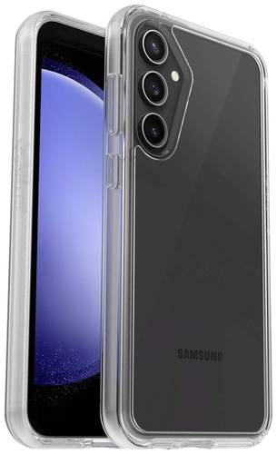 Otterbox Symmetry Series Case Backcover Samsung Galaxy S23 FE Transparent Stoßfest, Induktives Laden von OtterBox