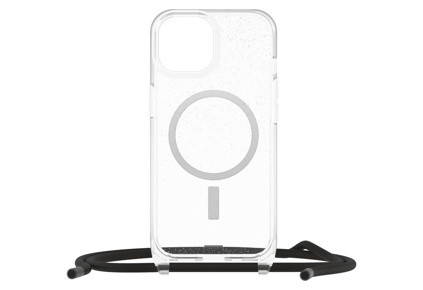 Otterbox Case zum Umhängen React Necklace Hülle für MagSafe für Apple iPhone 15, ultraschlanke, schützende Hülle mit verstellbarer Handykette von Otterbox