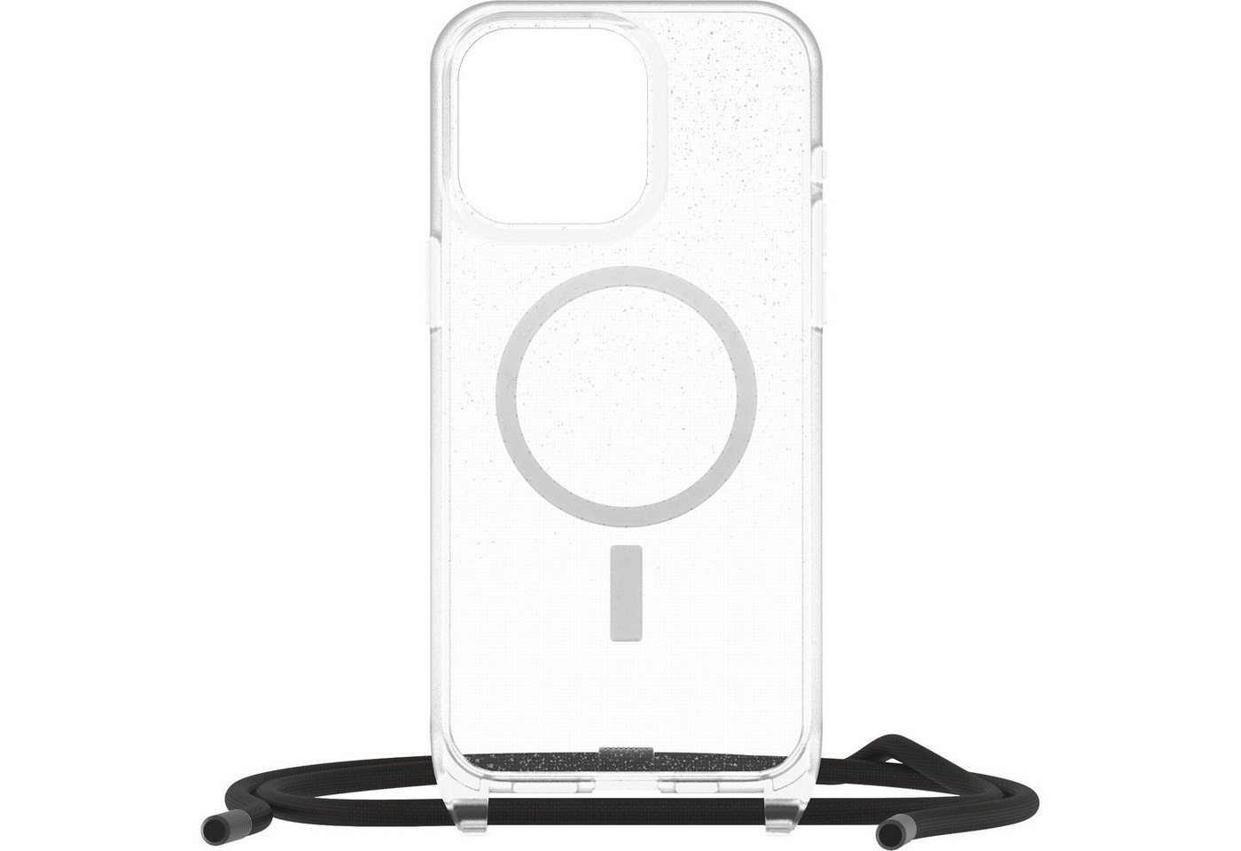 Otterbox Case zum Umhängen React Necklace Hülle für MagSafe für Apple iPhone 15 Pro Max, ultraschlanke, schützende Hülle mit verstellbarer Handykette von Otterbox