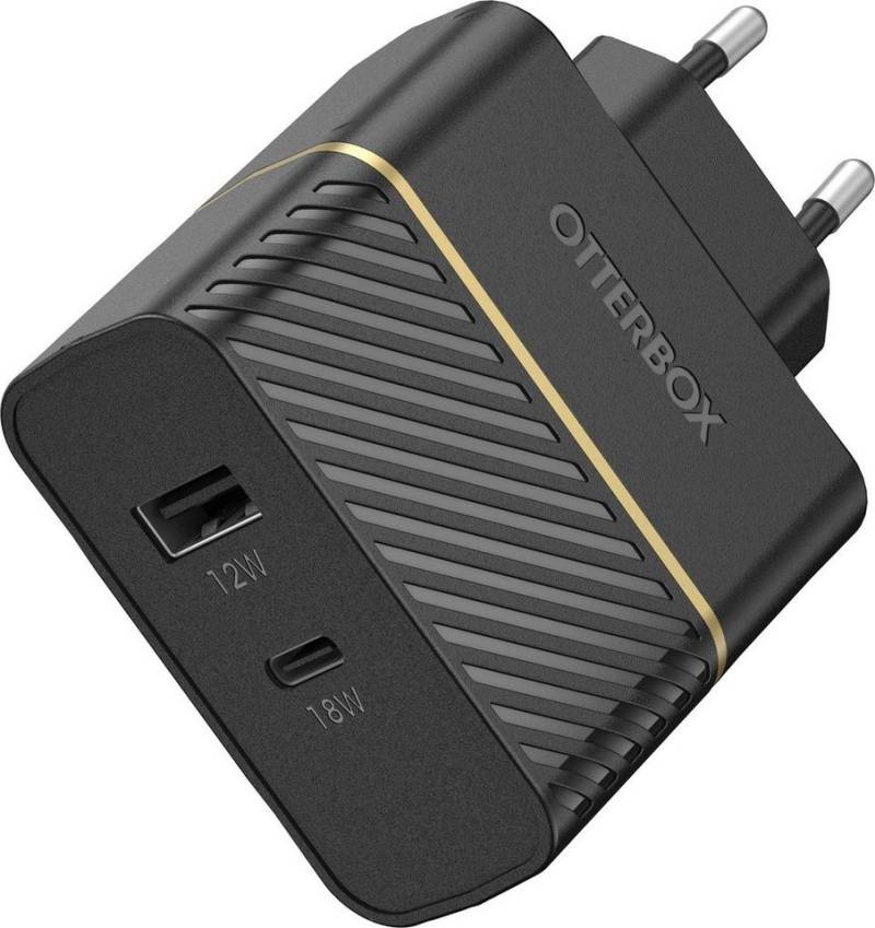 Otterbox EU Ladegerät 30W - USB-C 18W + USB-A 12W USB-PD Smartphone-Ladegerät (geeignet für Apple iPhone, Samsung Galaxy, Google Pixel) von Otterbox