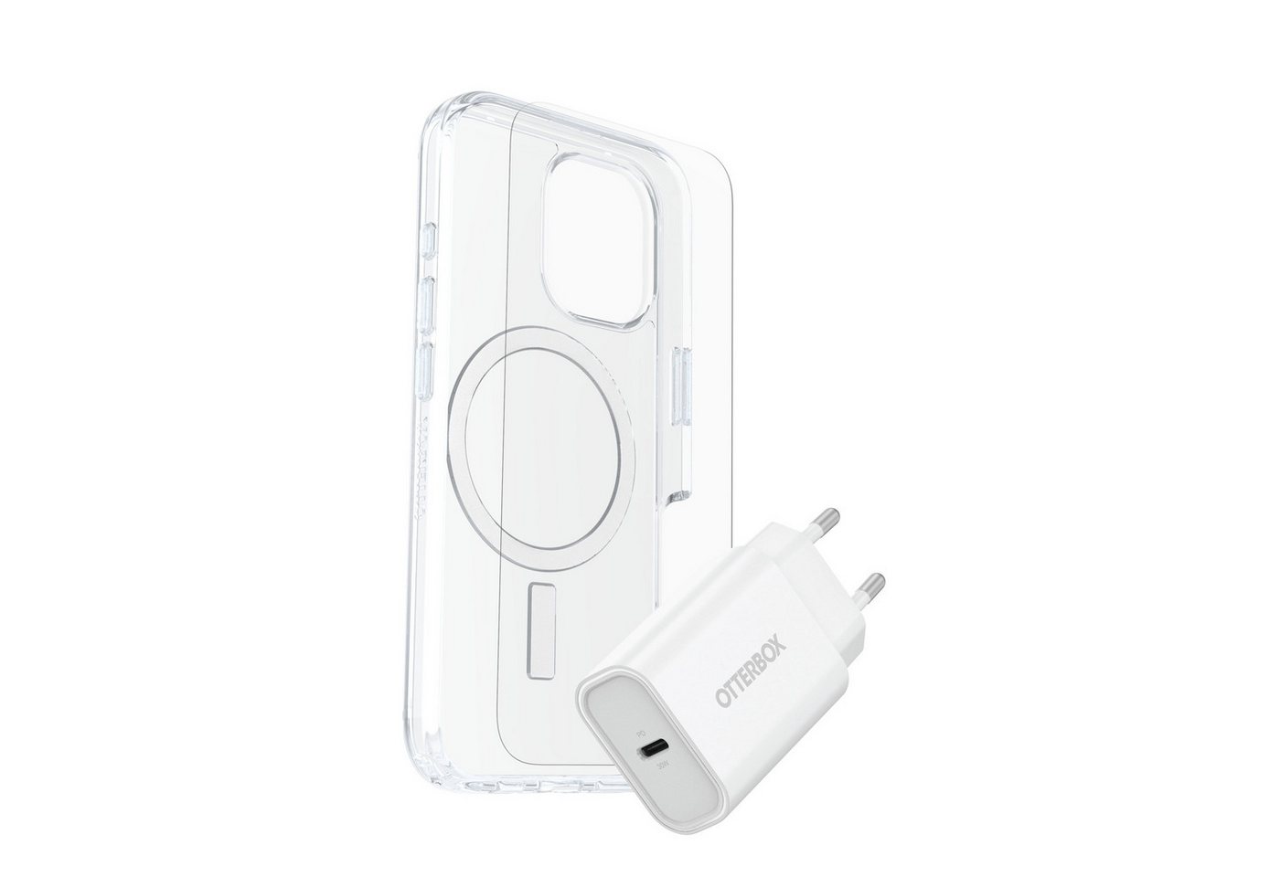 Otterbox Handyhülle Protection + Power Kit für Apple iPhone 16, Backcover, Schutzhülle, Displayschutzglas, Ladegerät Otterbox Handyhülle Protection + Power Kit für Apple iPhone 16, Backcover, Schutzhülle, Displayschutzglas, Ladegerät von Otterbox