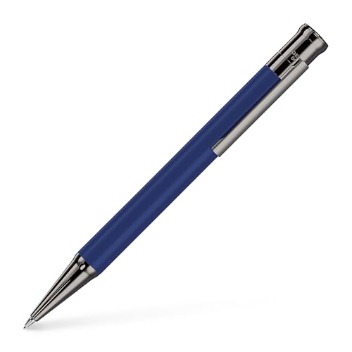 Otto Hutt 002-18829 - Druckbleistift Design 04 - Bleistift mit hochwertiger Beschichtung und glänzender Oberfläche in Kornblumenblau - mit 0,7 mm Minen und Radiergummi von Otto Hutt