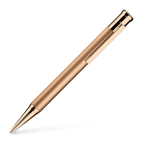 Otto Hutt 028-11609 - Bleistift Design 04 in Roségold - Drehbleistift aus Metall hergestellt, Länge 13,3 cm, Durchmesser 10,8 mm von Otto Hutt