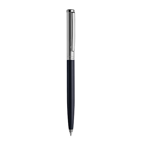 Otto Hutt design 01 Bleistift 002-11434 – Bleistift mit hochwertiger Ruthenium Beschichtung und glänzender Oberfläche in der Farbe Blau-Matt – Mit 0,7-Millimeter-Minen und Radiergummi von Otto Hutt